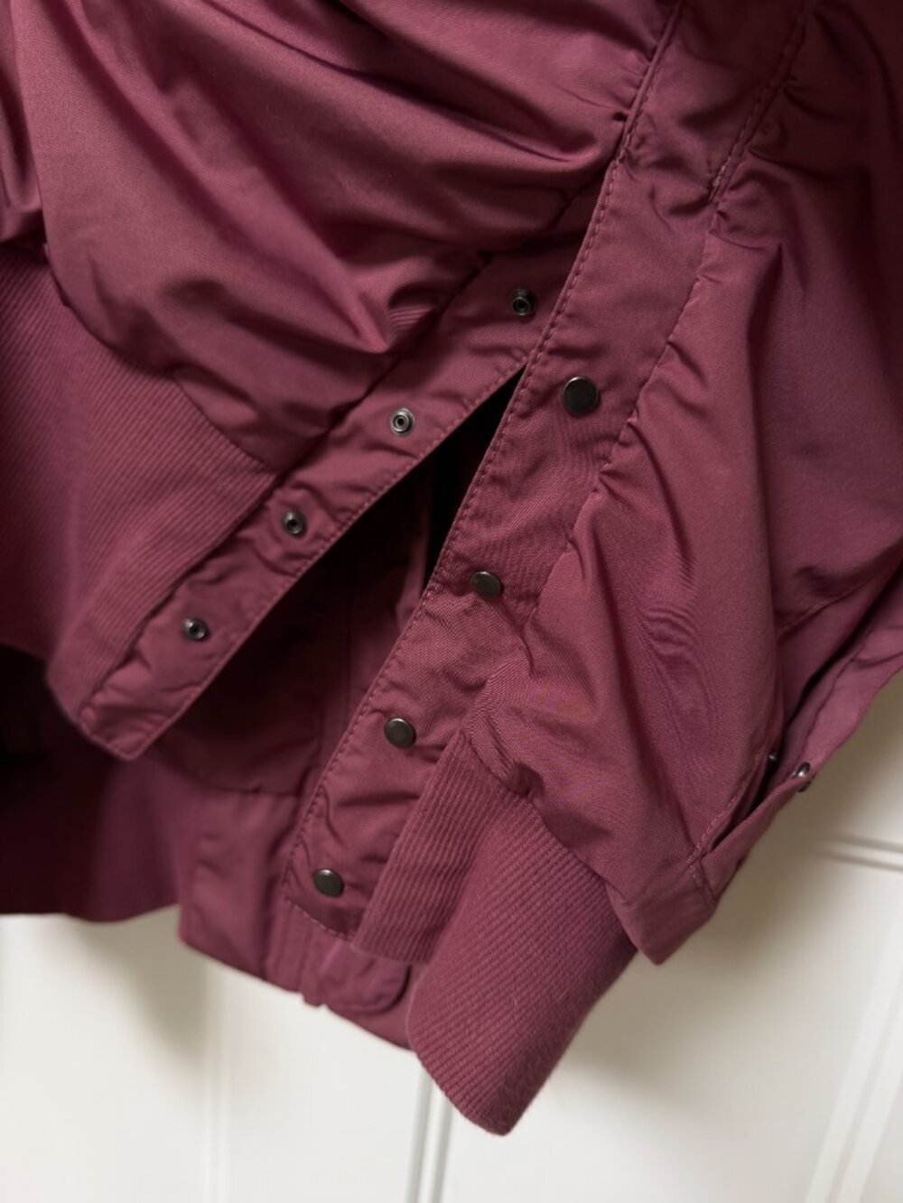Athleta Point Reyes Bomber II Jacket size XL mulberry rose pink - Picture 6 of 6